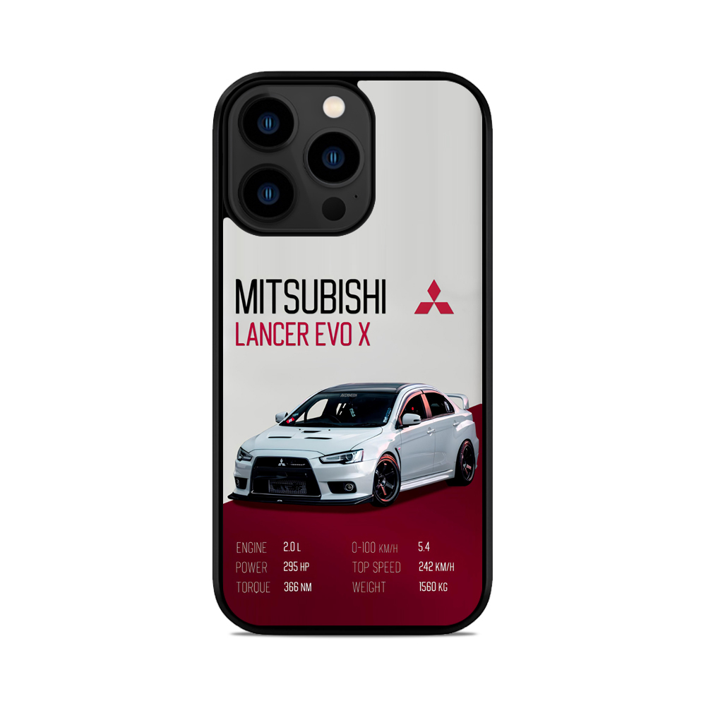 Чохол для iPhone, Samsung, Xiaomi, Huawei, Oppo, Realme Mitsubishi Lancer Evolution X