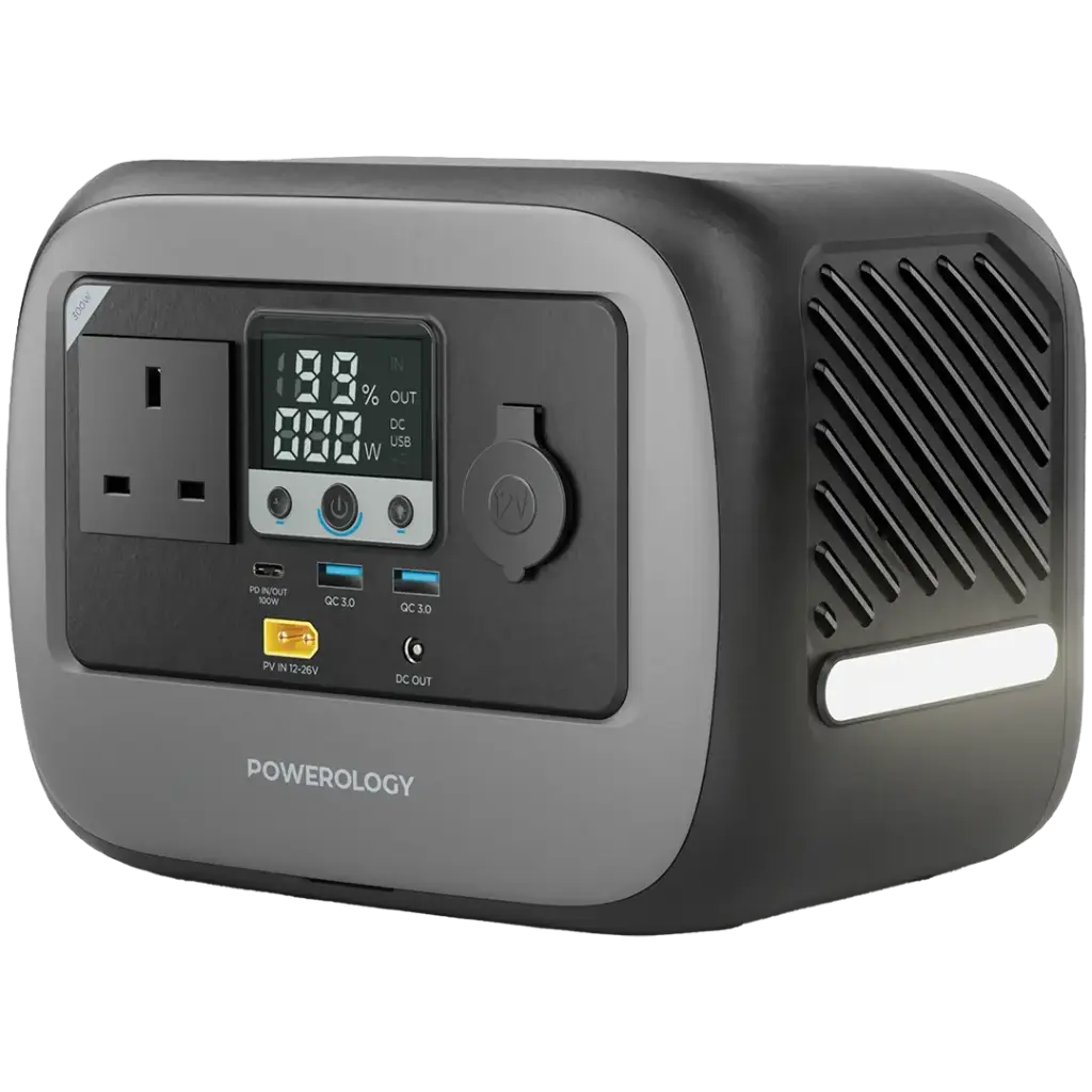 Powerology Pater I Portable Power Station 300W - Gray — iProStore Bakı