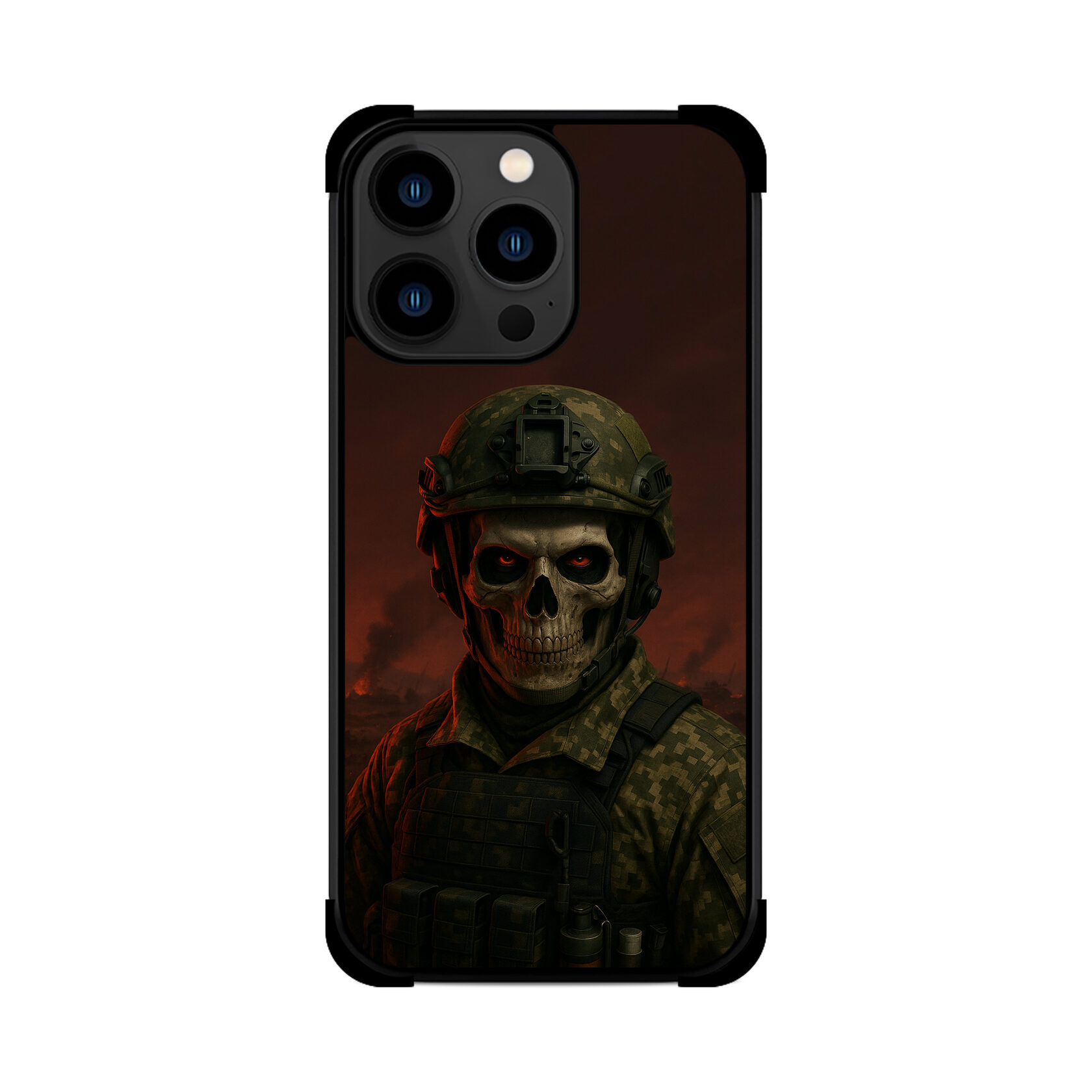 Протиударний чохол для iPhone CallofDutyGhosts ЗСУ ПОГЛЯД