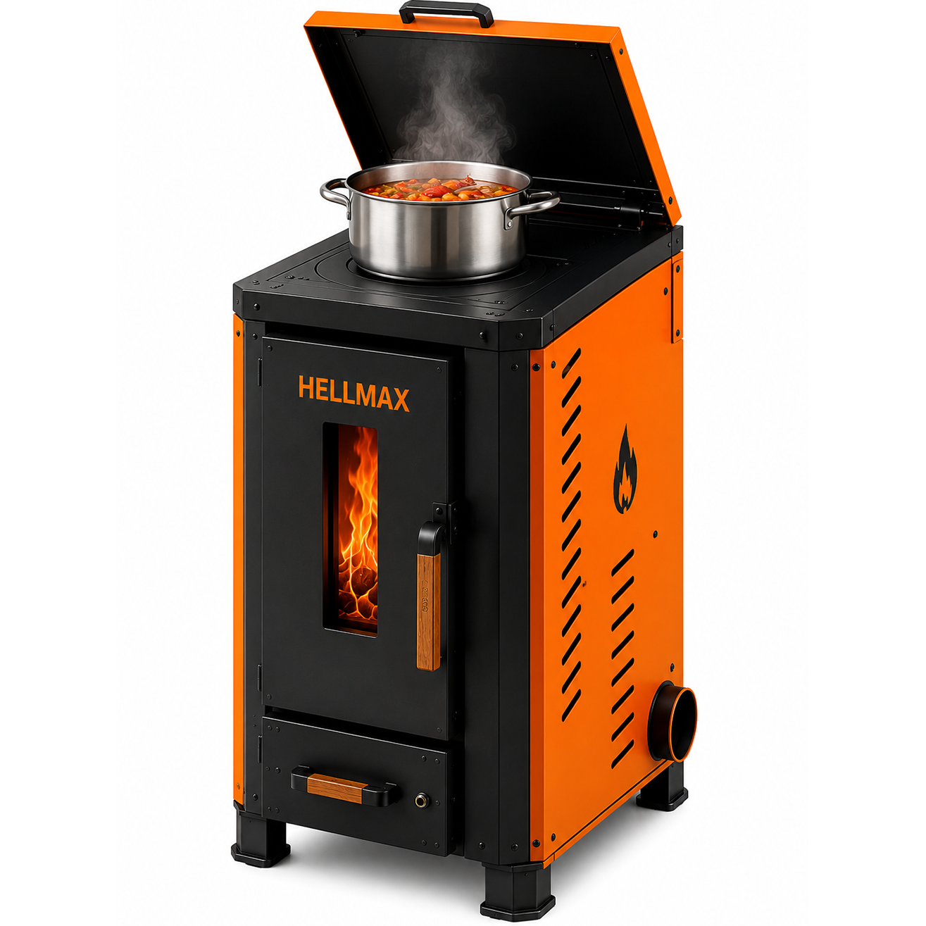 Твердопаливний котел Helmax Cook 20 кВт - Holmov.top