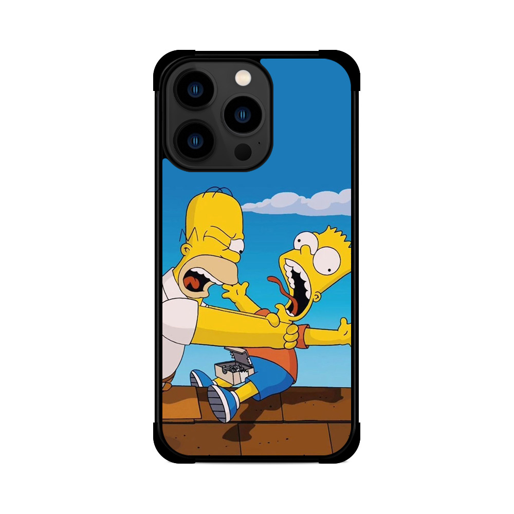 Протиударний чохол для iPhone Simpsons Гомер Душить
