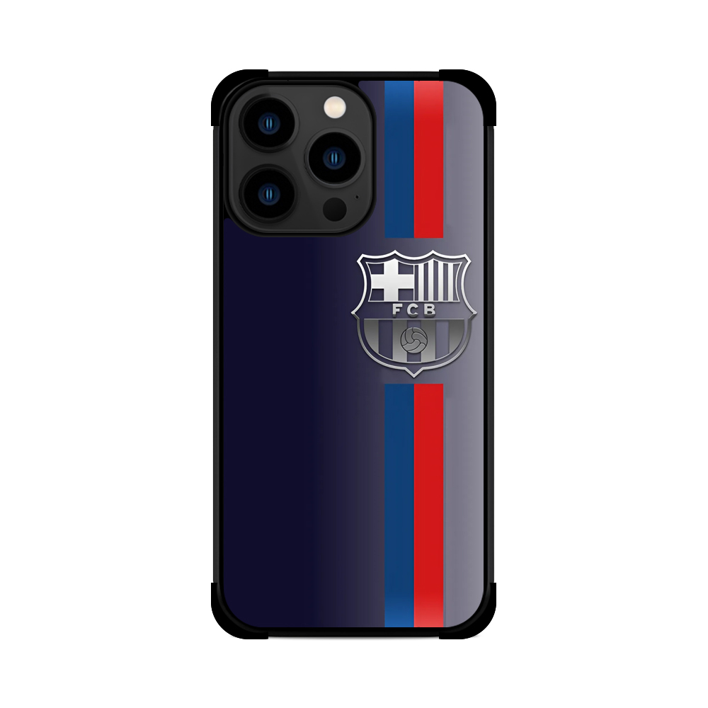 Протиударний чохол для iPhone Barcelona FC Смужка