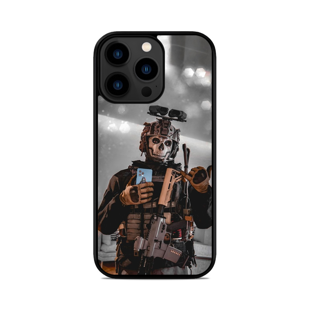 Чохол для iPhone, Samsung, Xiaomi, Huawei, Oppo, Realme callofduty Ghost wallpaper