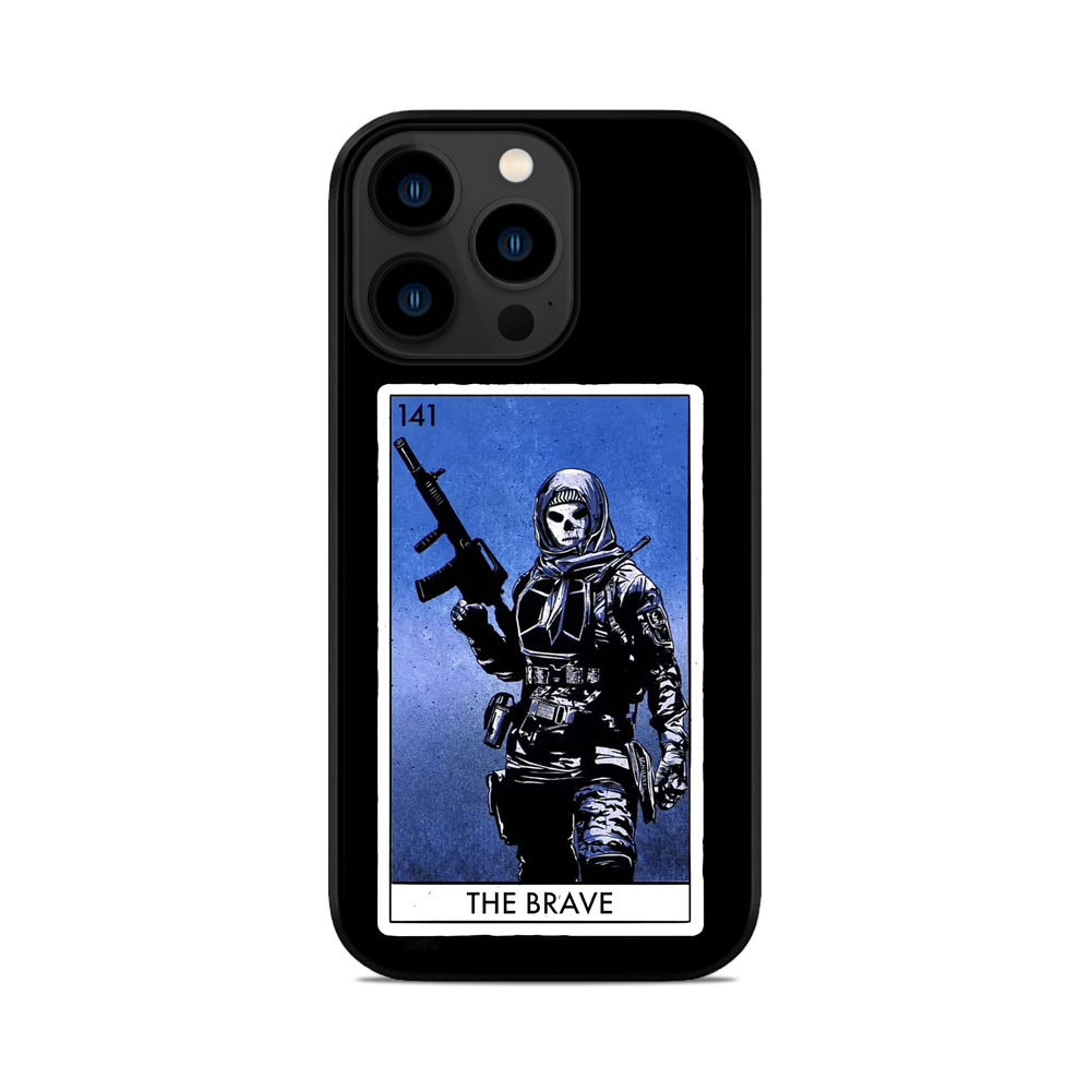 Чохол для iPhone, Samsung, Xiaomi, Huawei, Oppo, Realme Simon Ghost Brave Card