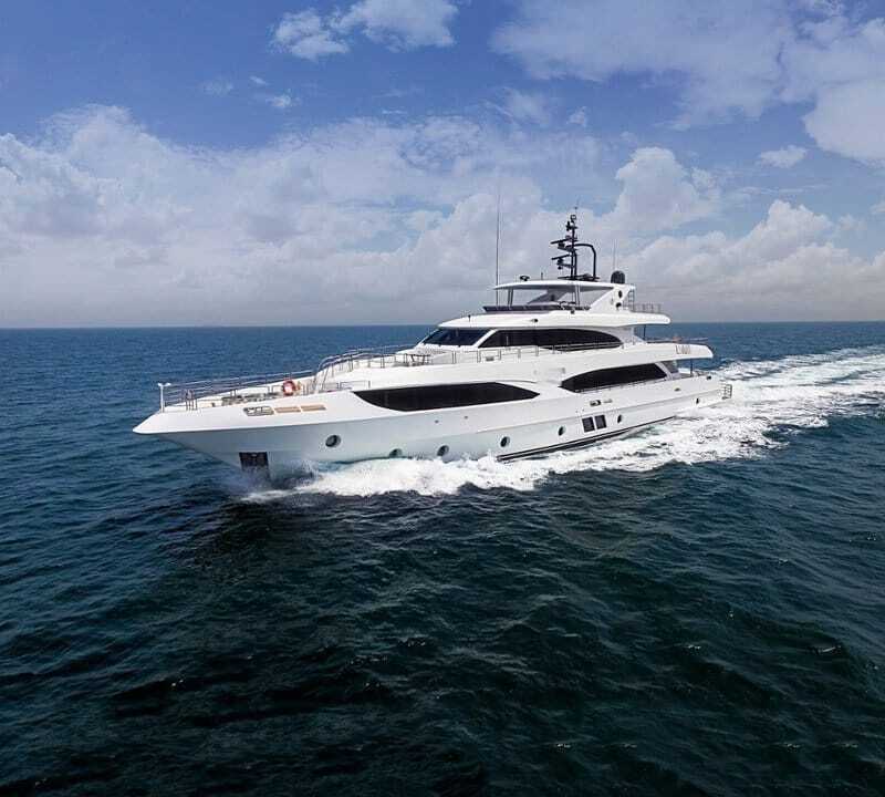 Superyacht available for charter