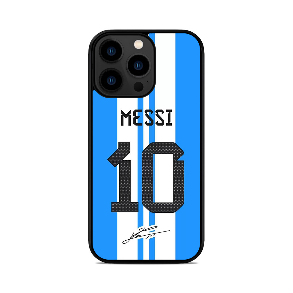 Чохол для iPhone, Samsung, Xiaomi, Huawei, Oppo, Realme Lionel Messi 10 Підпис