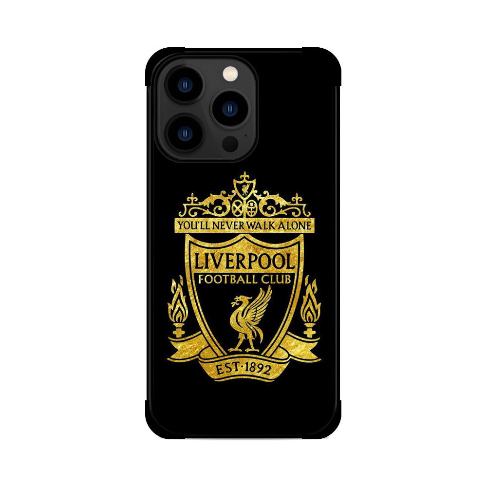 Протиударний чохол для iPhone Liverpool FC Лого Золотий