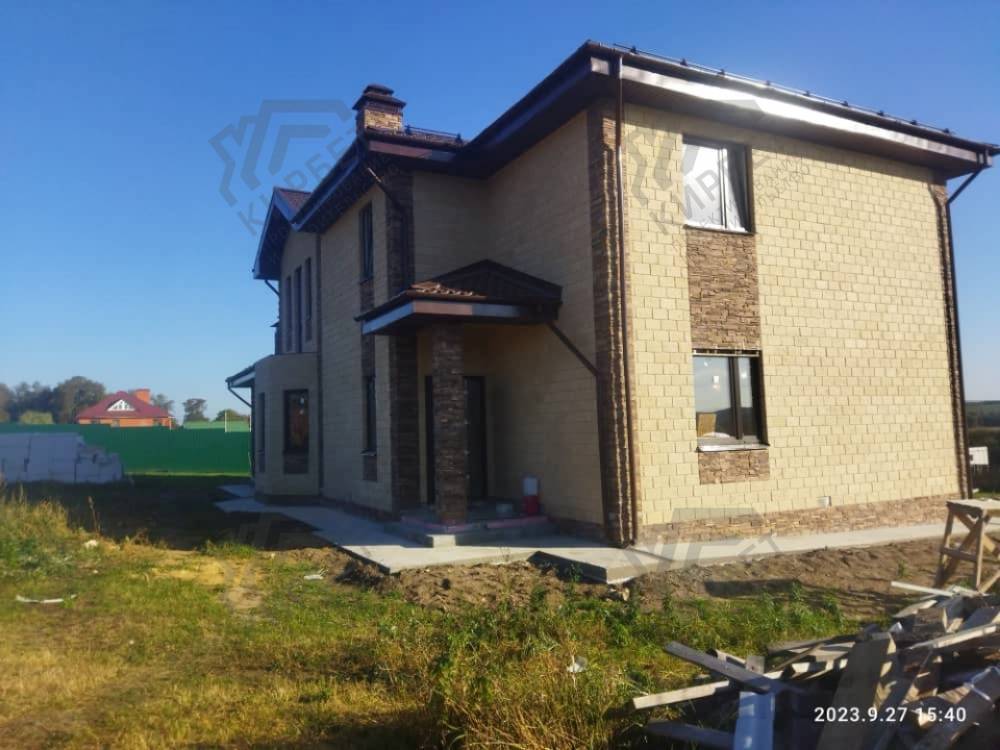 Построенный дом КИРБЕТ — Московская область, Коломна
