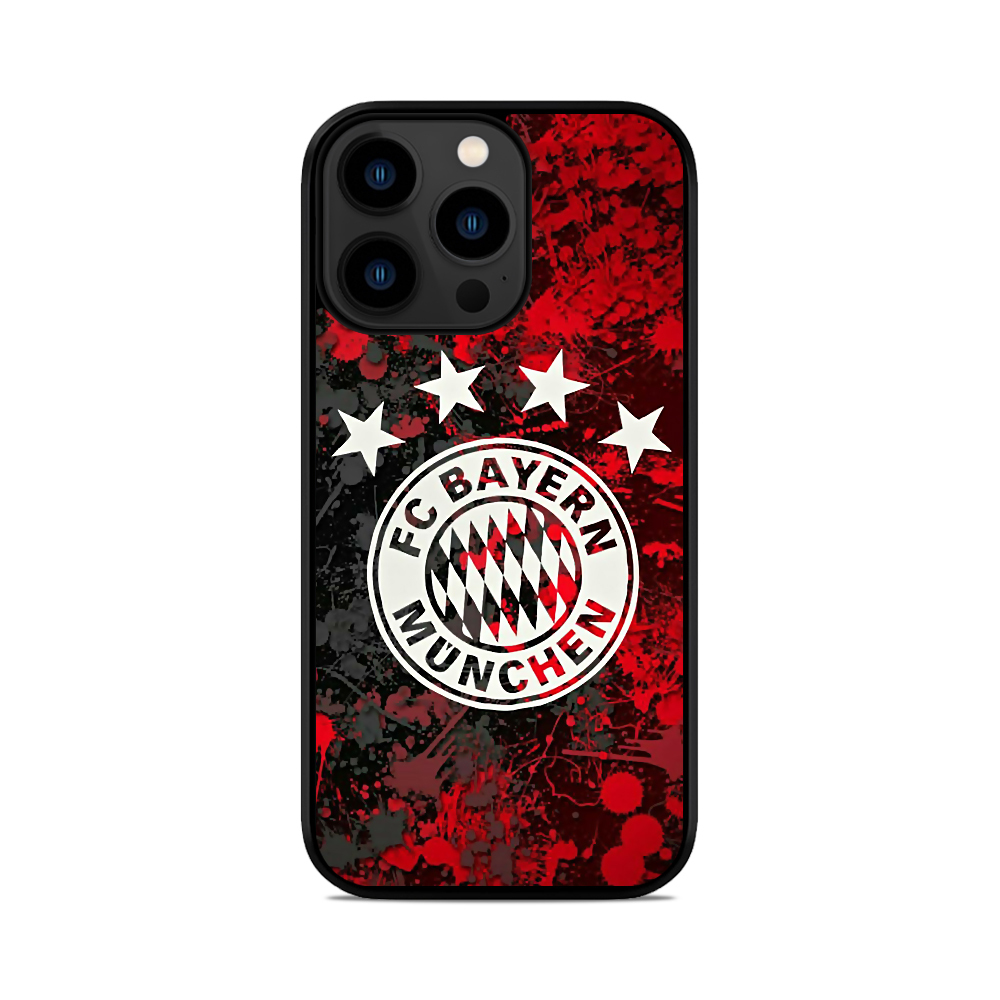 Чохол для iPhone, Samsung, Xiaomi, Huawei, Oppo, Realme Bayern Munchen FC Лого
