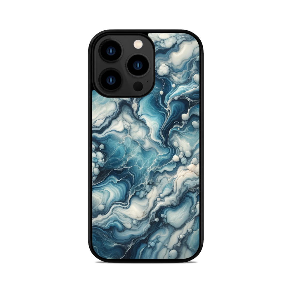 Чохол для iPhone, Samsung, Xiaomi, Huawei, Oppo, Realme мармур Океан