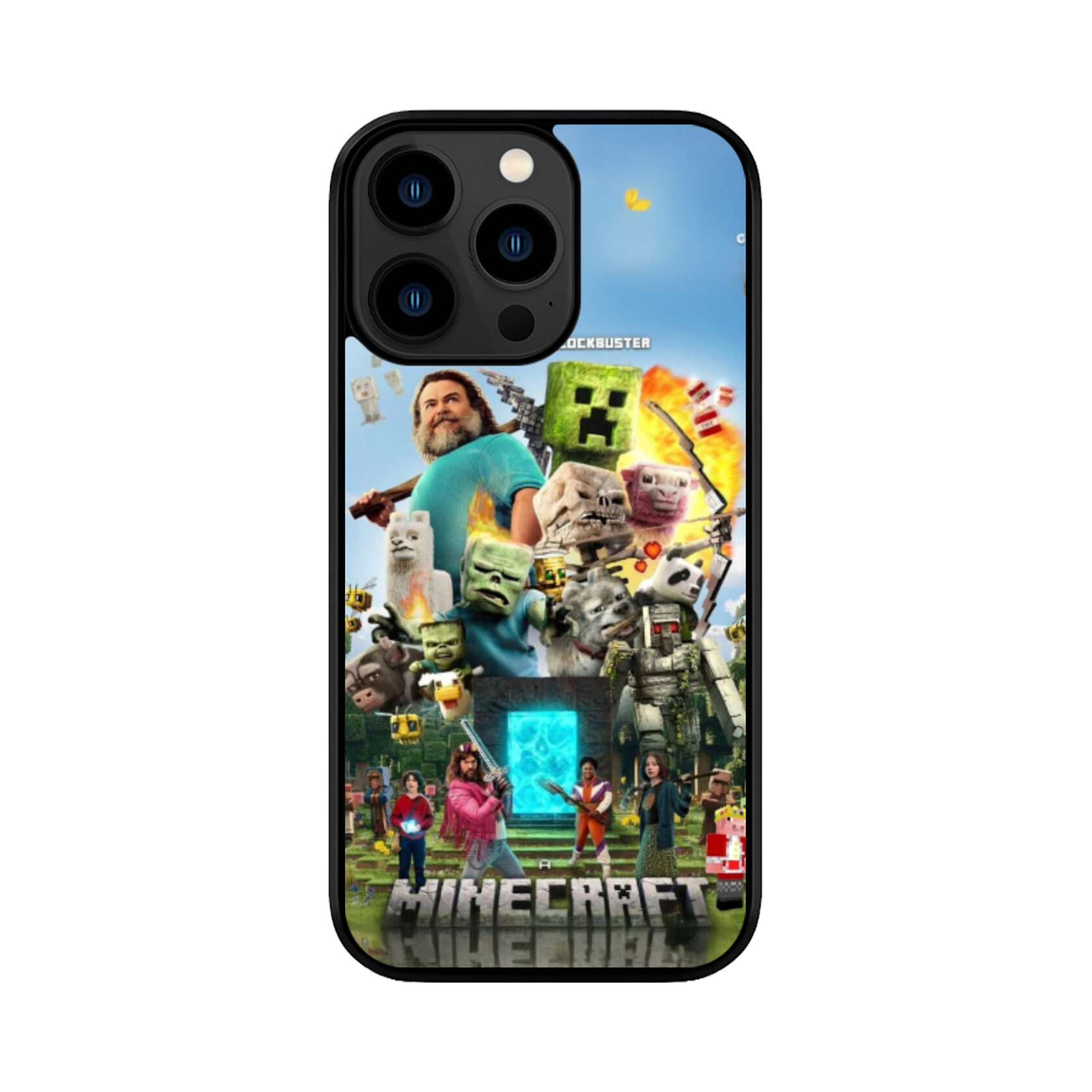 Чохол для iPhone, Samsung, Xiaomi, Huawei, Oppo, Realme ЛЕСТЕР Minecraft Кіно копія