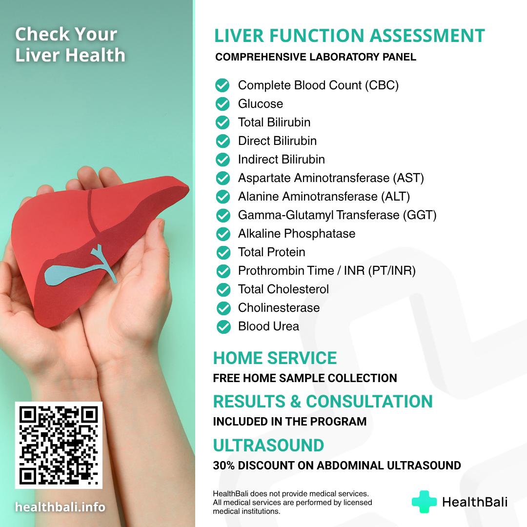 Hepatic Health Assessment - Liver Function Test Extended (MCU Package)