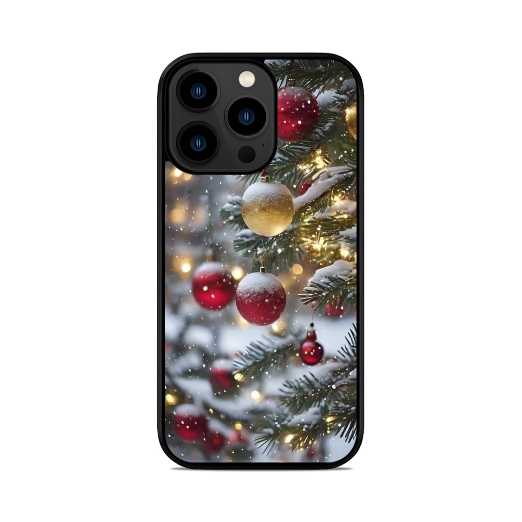 Чохол для iPhone, Samsung, Xiaomi, Huawei, Oppo, Realme НОВОРІЧНА ЯЛИНКА Новорічний Різвдяний чохол на телефон