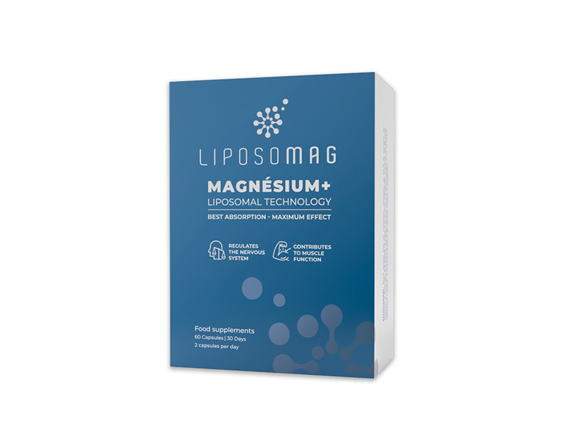 Liposomag Magneziu Lipozomal 300mg + Taurina, B6 caps. N60