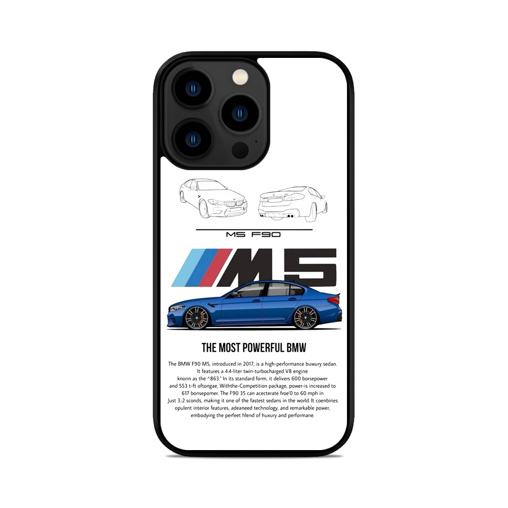 Чохол для iPhone, Samsung, Xiaomi, Huawei, Oppo, Realme BMW M5