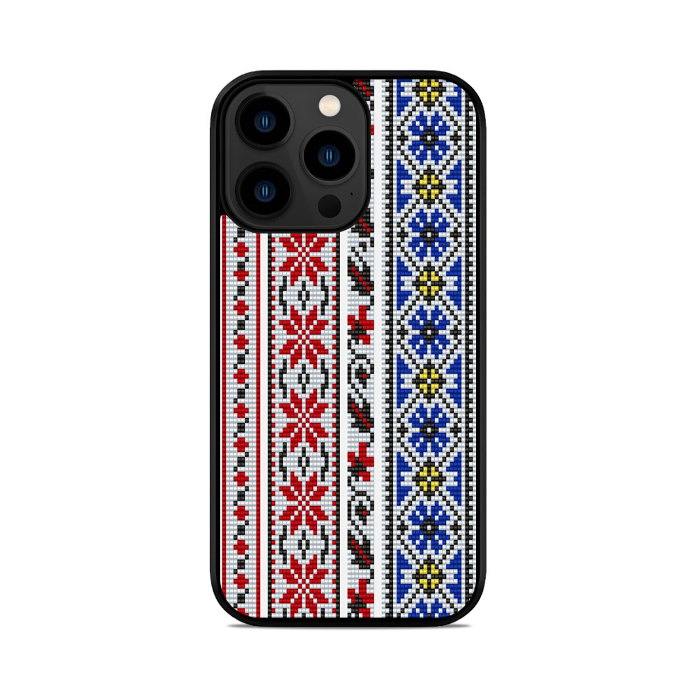 Чохол для iPhone, Samsung, Xiaomi, Huawei, Oppo, Realme Вишиванка Бісер