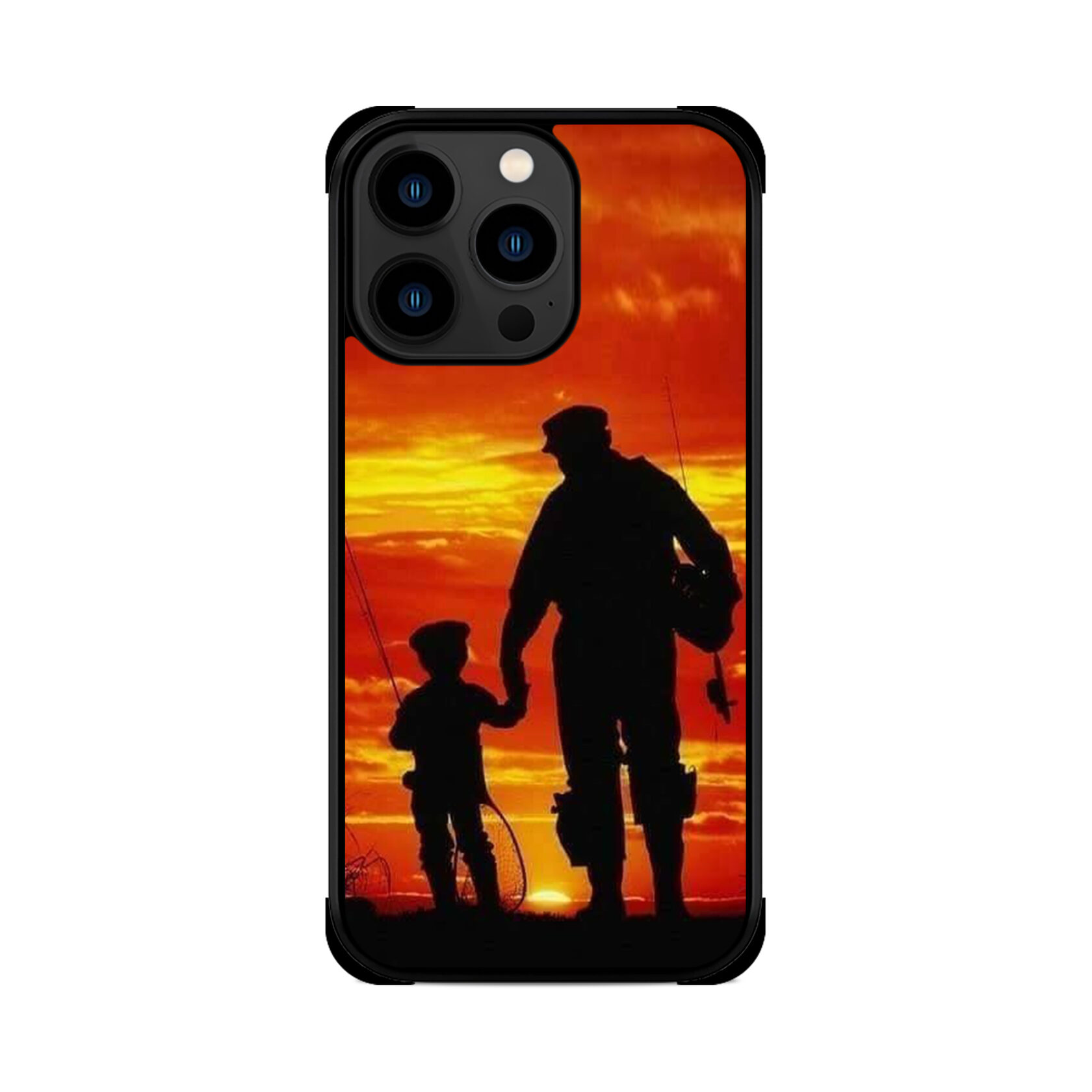 Протиударний чохол для iPhone Син Батько Рибаки