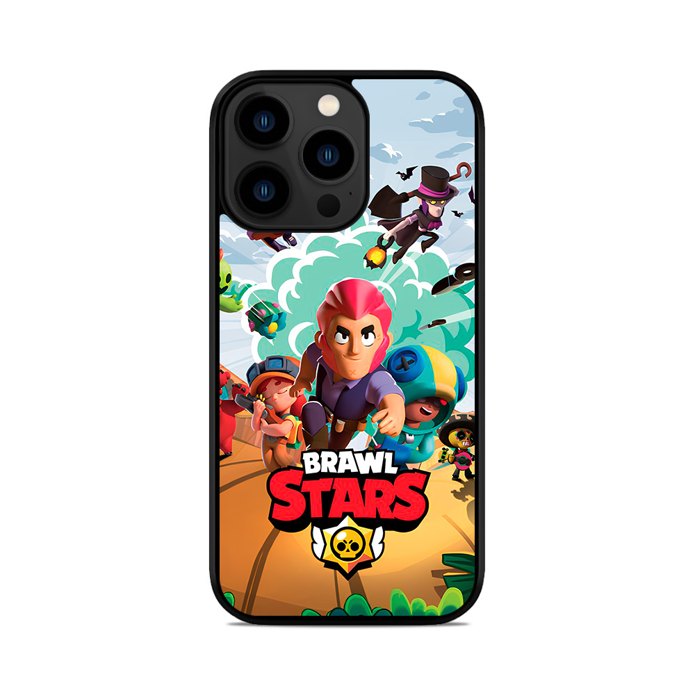 Чохол для iPhone, Samsung, Xiaomi, Huawei, Oppo, Realme Brawl Stars