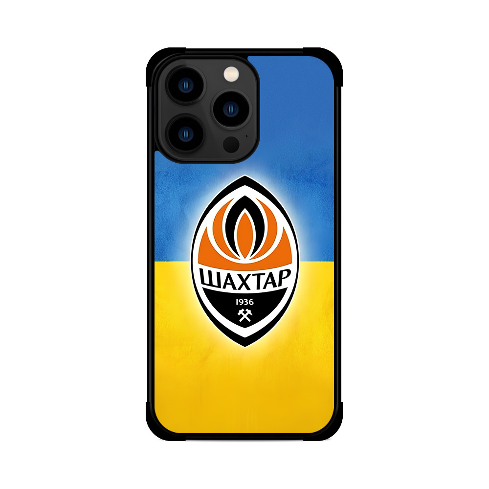 Протиударний чохол для iPhone Шахтар Донецьк ФК Прапор України