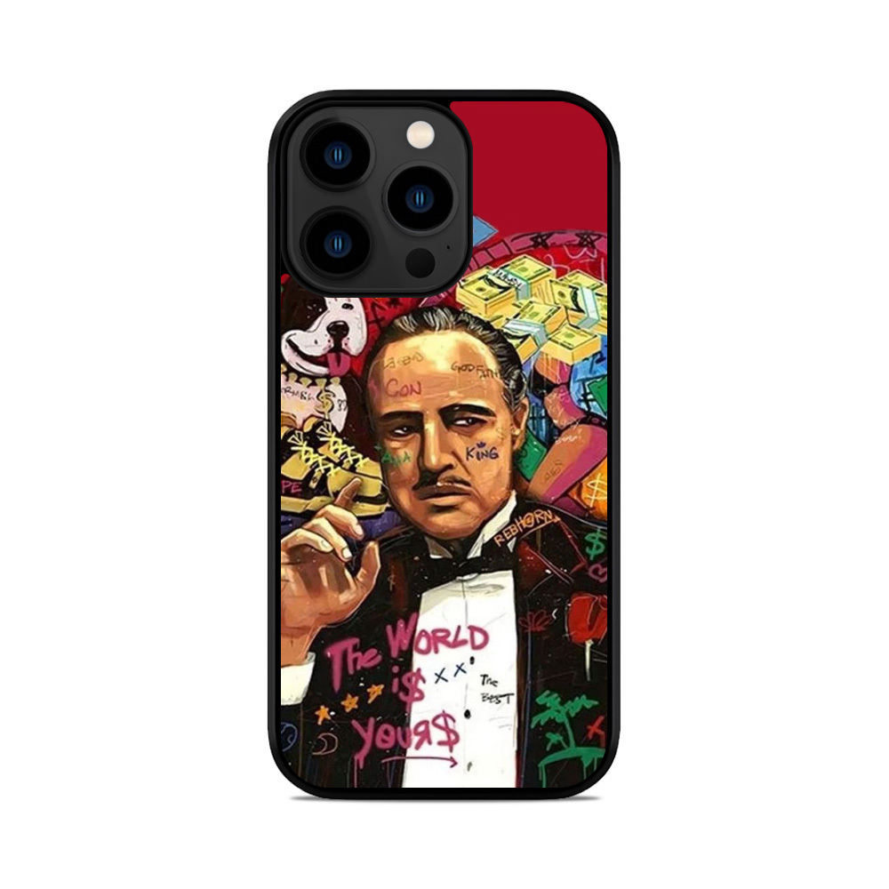 Чохол для iPhone, Samsung, Xiaomi, Huawei, Oppo, Realme Хрещений Батько Графіті
