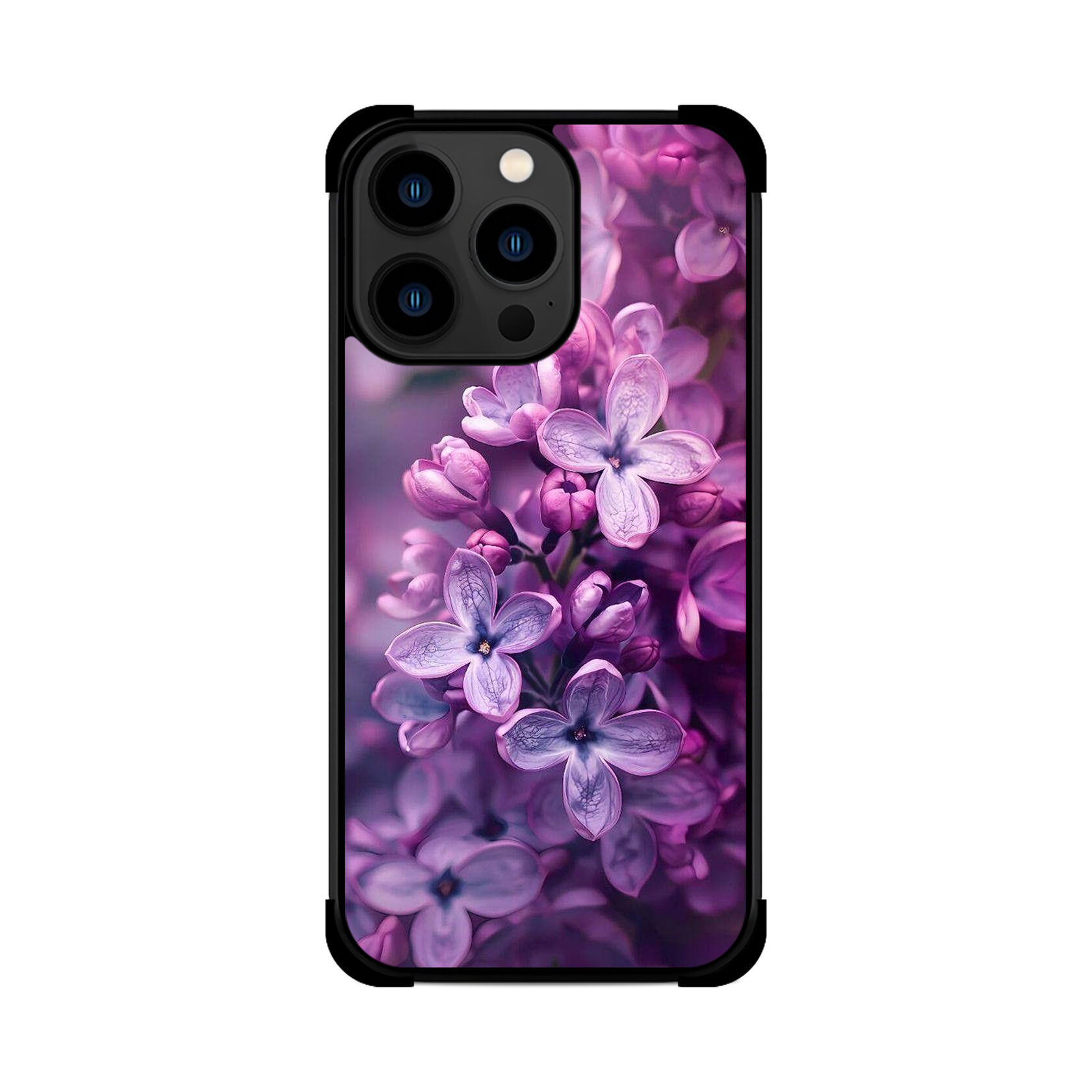 Протиударний чохол для iPhone БУЗОК КВІТИ