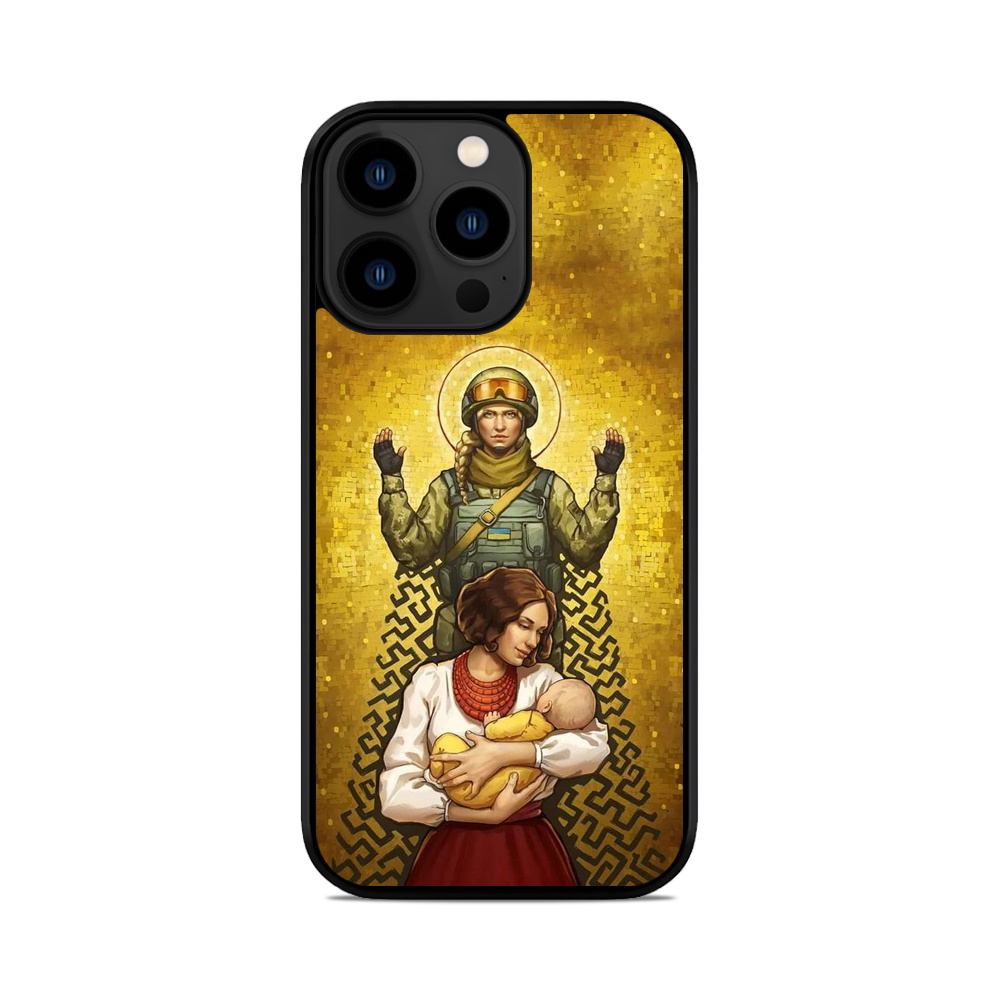 Чохол для iPhone, Samsung, Xiaomi, Huawei, Oppo, Realme Українка Мати Воїн