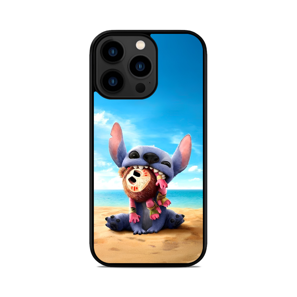 Чохол для iPhone, Samsung, Xiaomi, Huawei, Oppo, Realme Ліло і Стіч Пляж