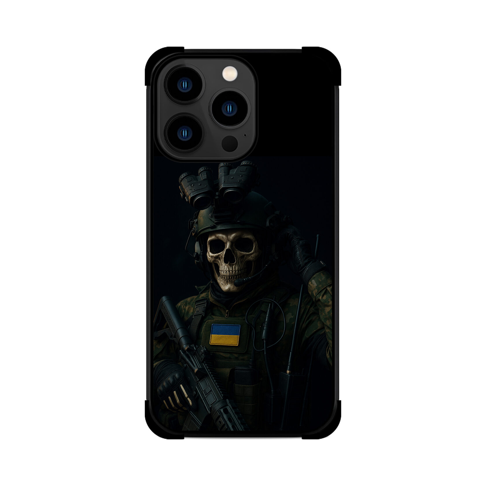 Протиударний чохол для iPhone ПРИВИД ЗСУ