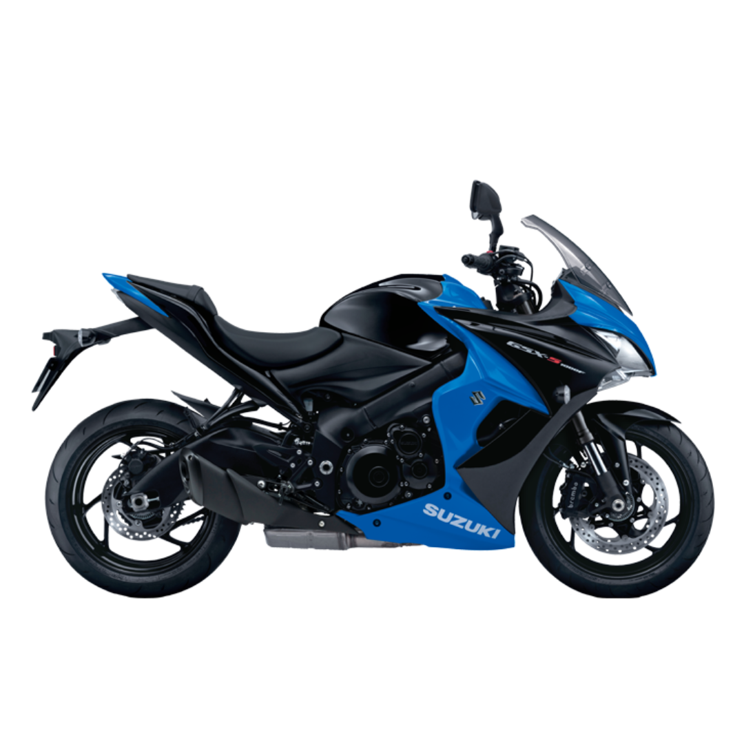 Suzuki GSX-S1000F rental Pattaya — blue sport touring motorcycle