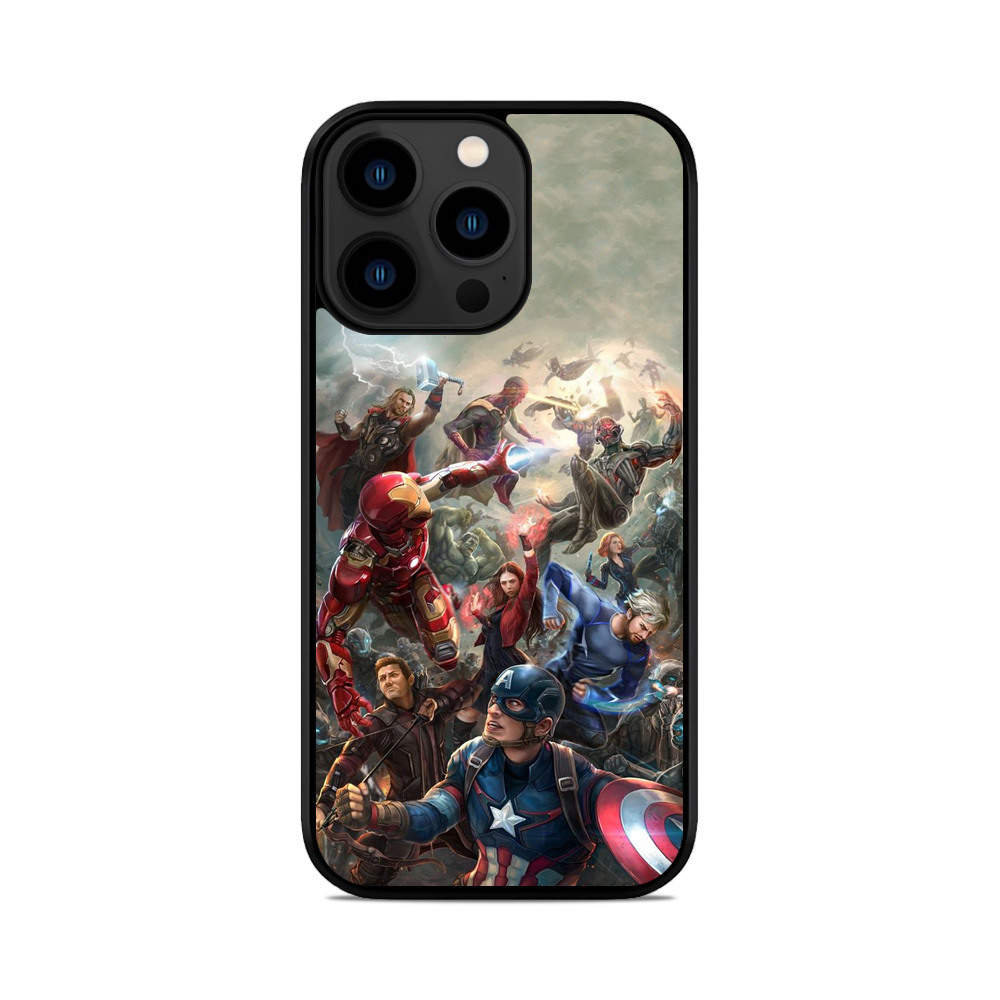 Чохол для iPhone, Samsung, Xiaomi, Huawei, Oppo, Realme Marvel Месники