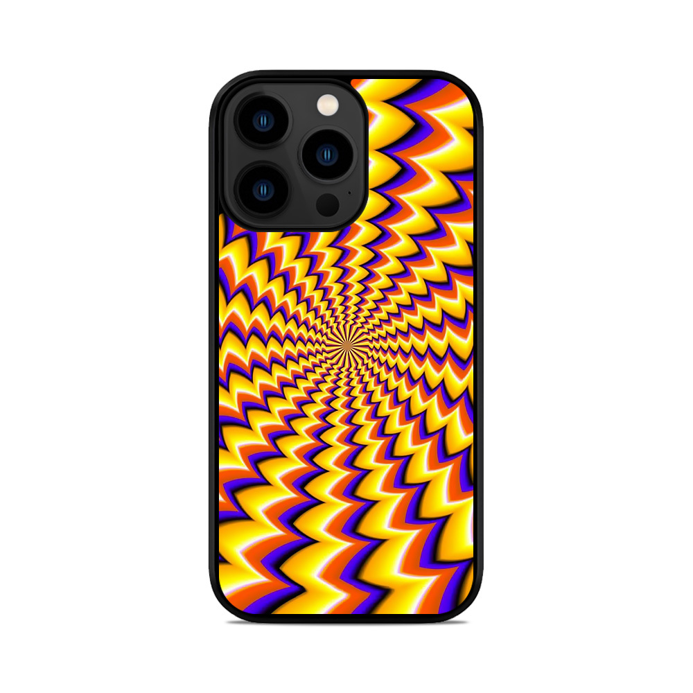 Чохол для iPhone, Samsung, Xiaomi, Huawei, Oppo, Realme Ілюзія Строкаті Кольори