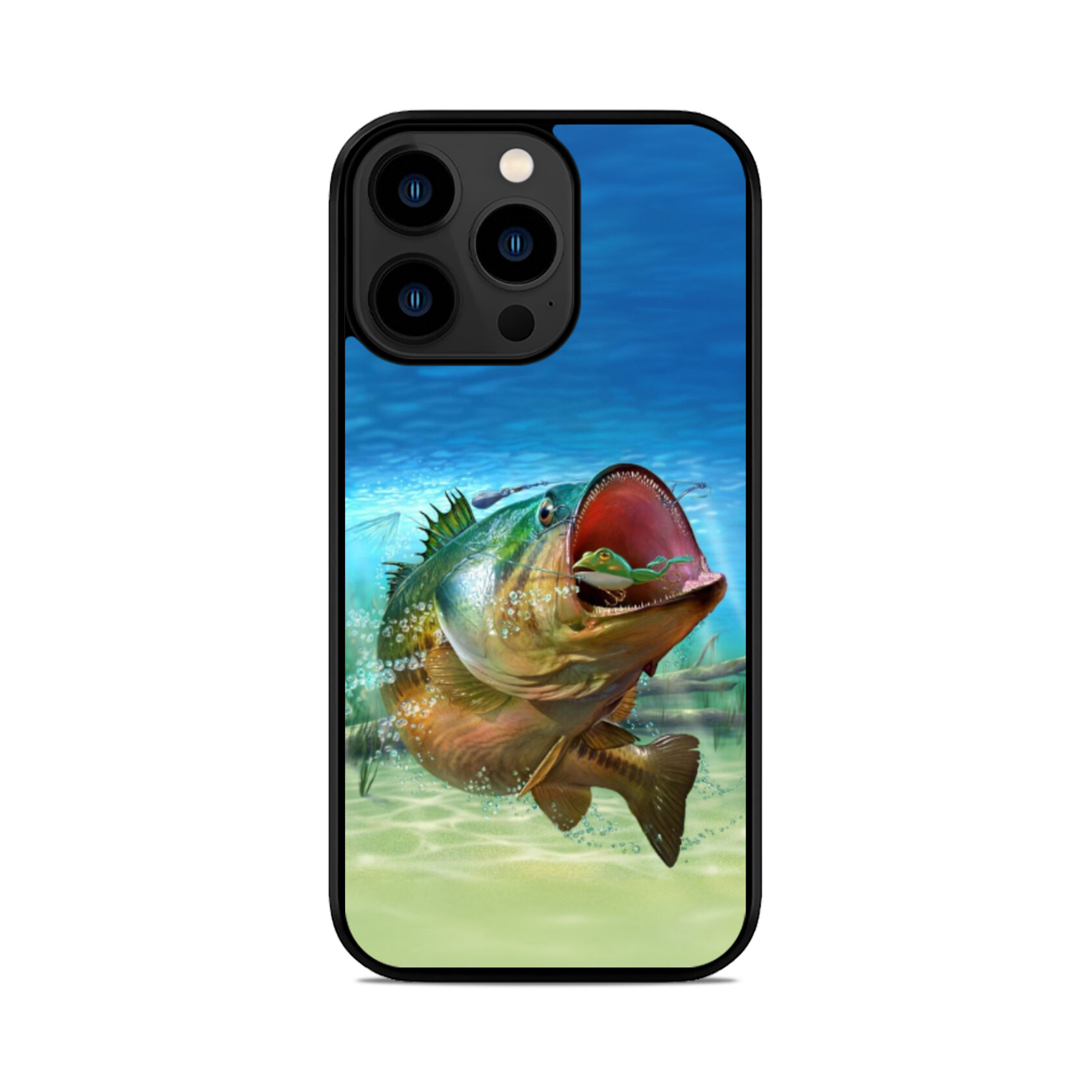 Чохол для iPhone, Samsung, Xiaomi, Huawei, Oppo, Realme Риба Наживка