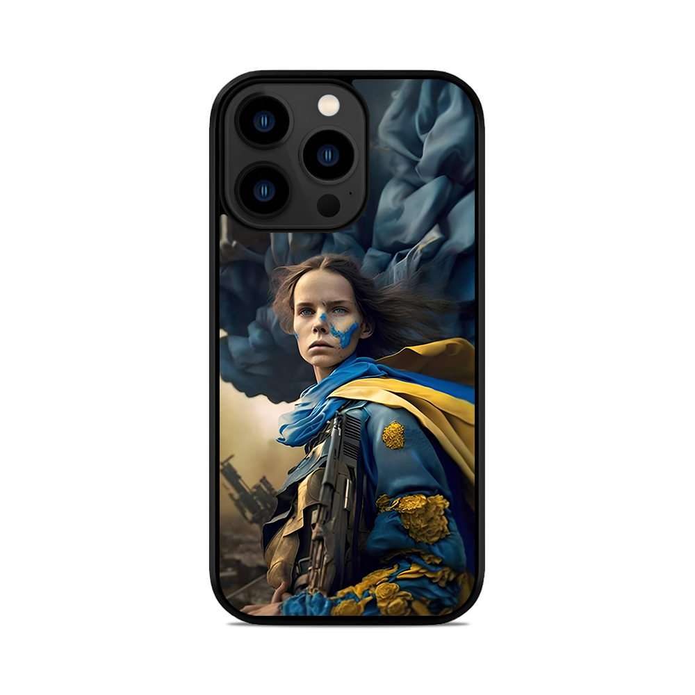Чохол для iPhone, Samsung, Xiaomi, Huawei, Oppo, Realme Жінка Воїн ШІ