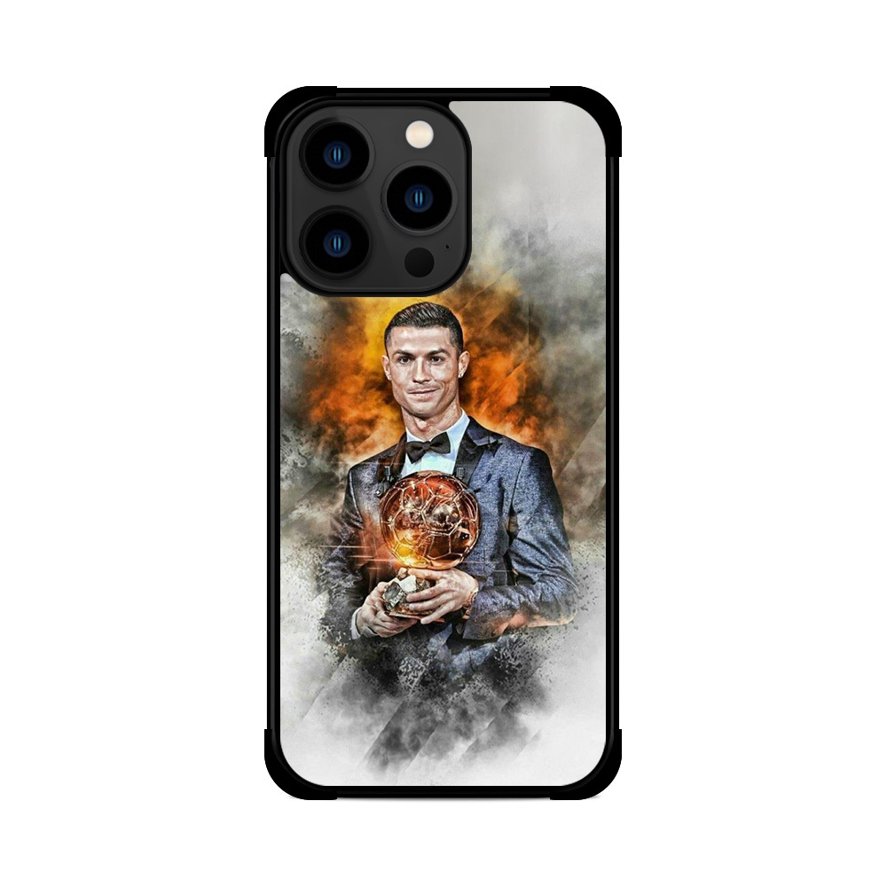 Протиударний чохол для iPhone Cristiano Ronaldo Золотий Мяч