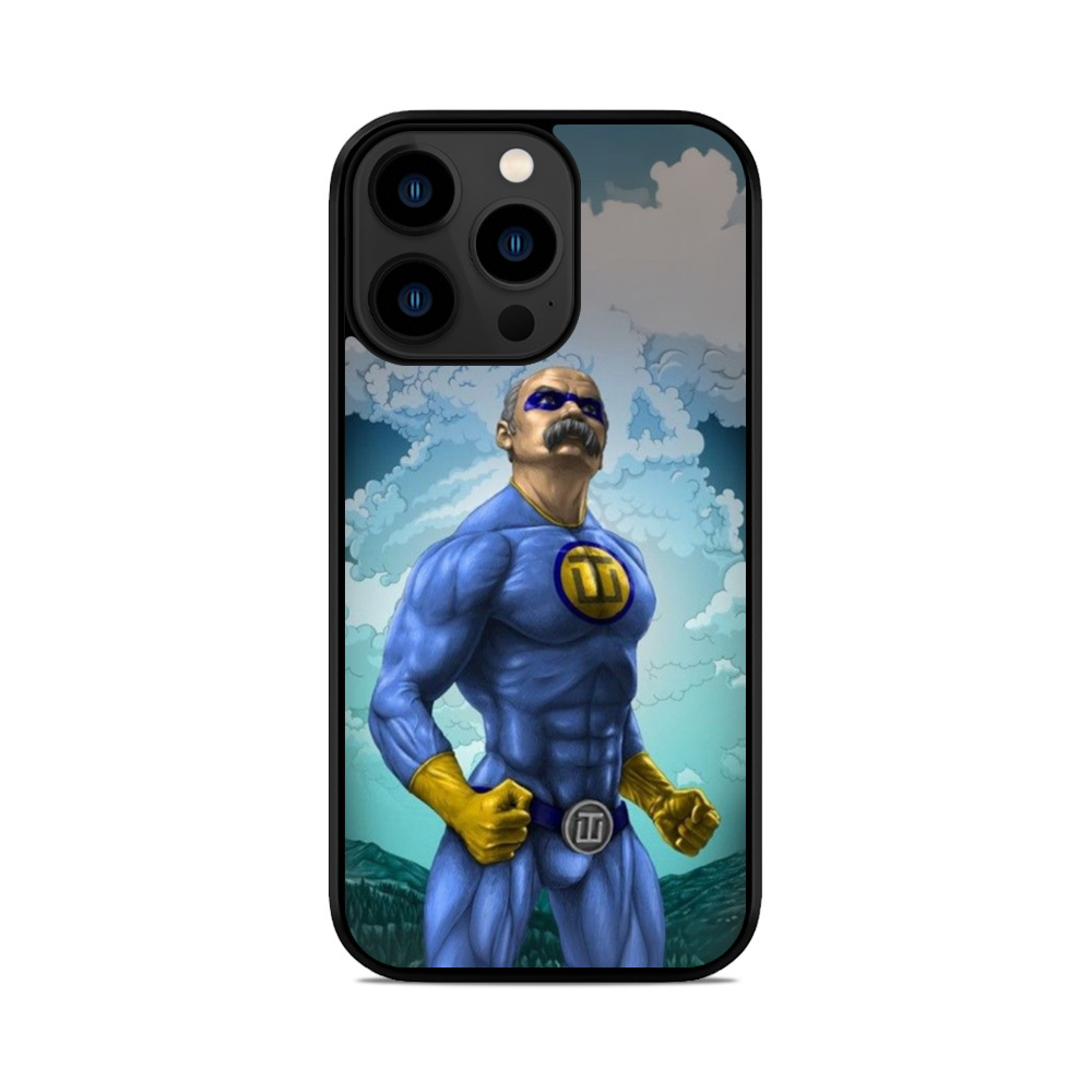 Чохол для iPhone, Samsung, Xiaomi, Huawei, Oppo, Realme Шевченко народний супергерой