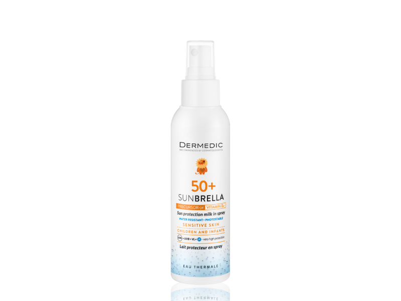 Dermedic SUNBRELLA BABY Laptisor spray protectie solara SPF50