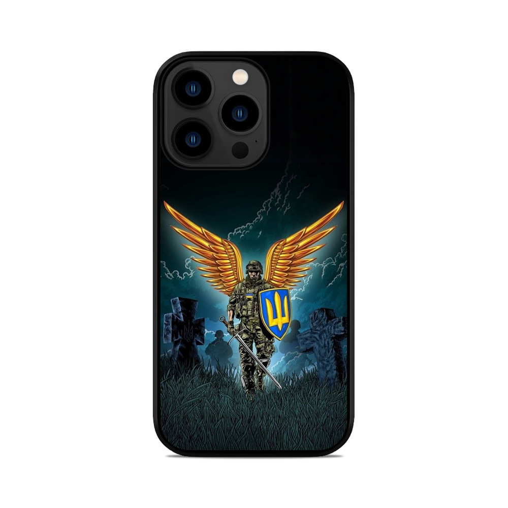 Чохол для iPhone, Samsung, Xiaomi, Huawei, Oppo, Realme ЗСУ Ангел
