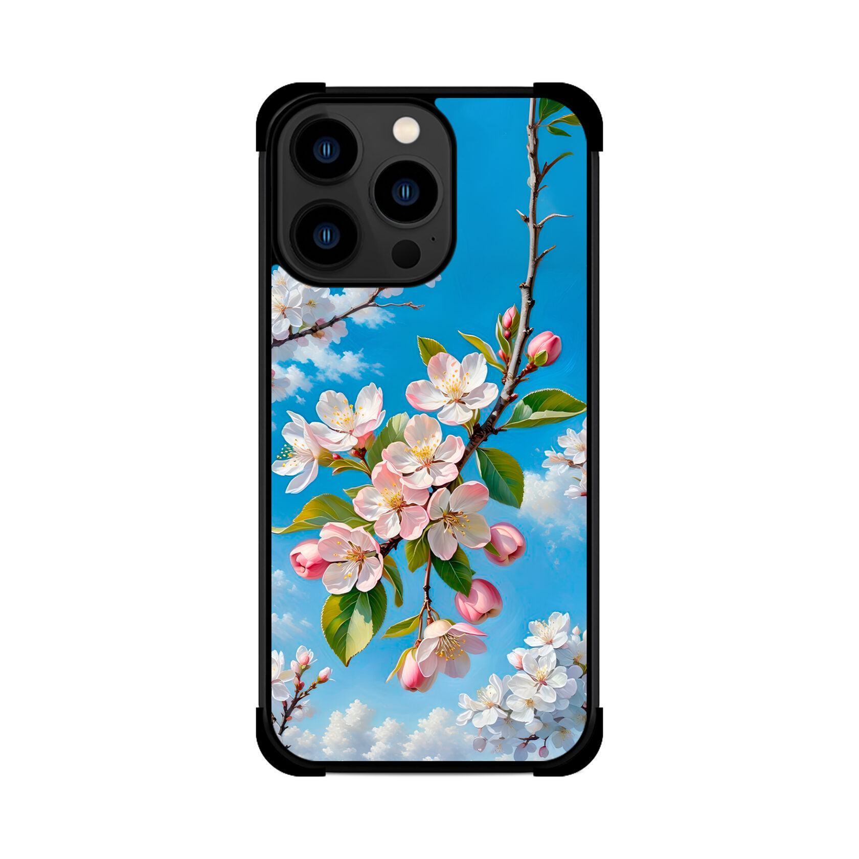 Протиударний чохол для iPhone ГІЛКА САКУРИ