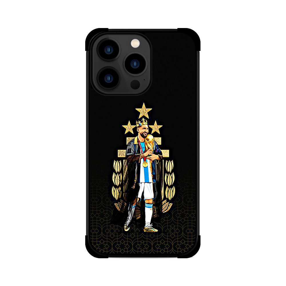 Протиударний чохол для iPhone Lionel Messi Золотий Мяч