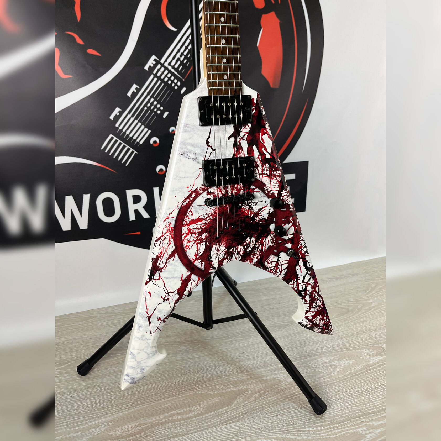 Dean Michael Amott Signature Tyrant X Splatte