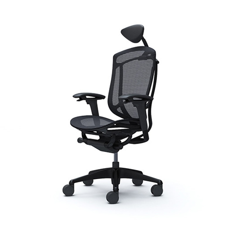 OKAMURA CONTESSA SECONDA Black Mesh Office Chair