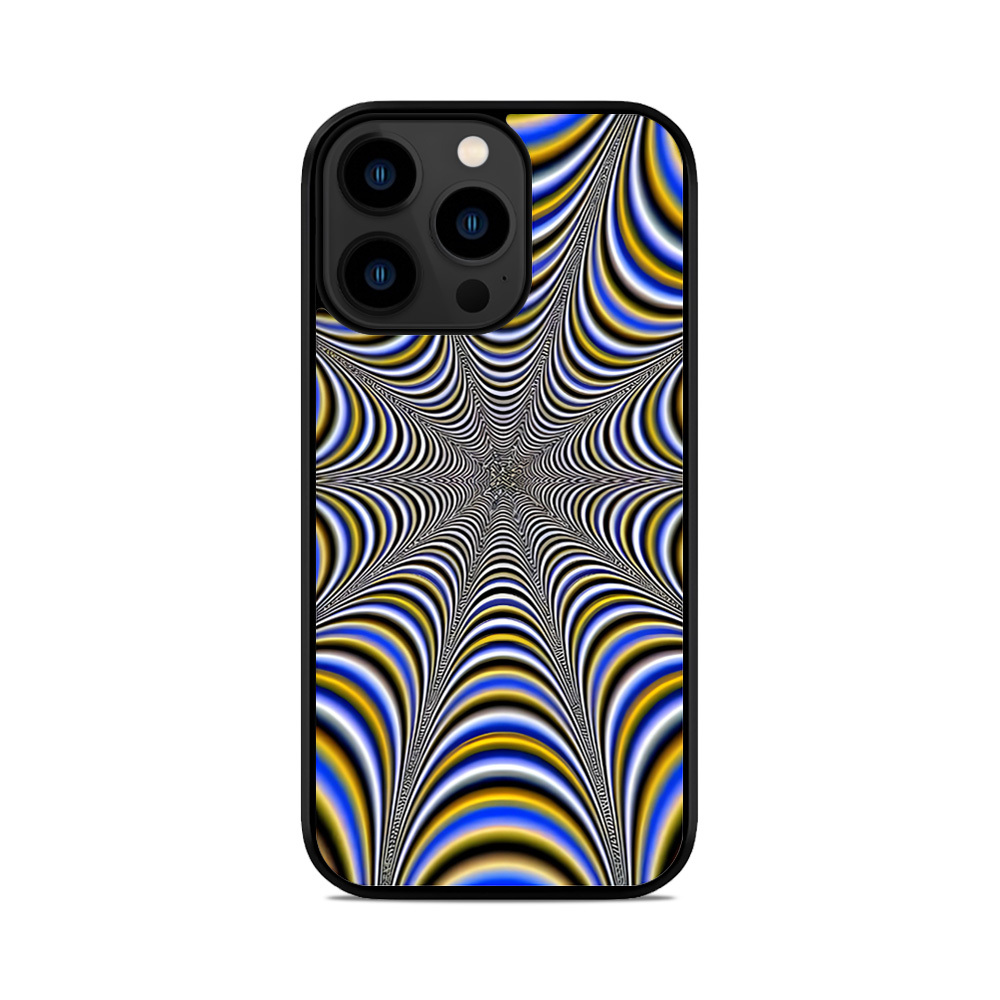 Чохол для iPhone, Samsung, Xiaomi, Huawei, Oppo, Realme Ілюзія Кольорова Стовби