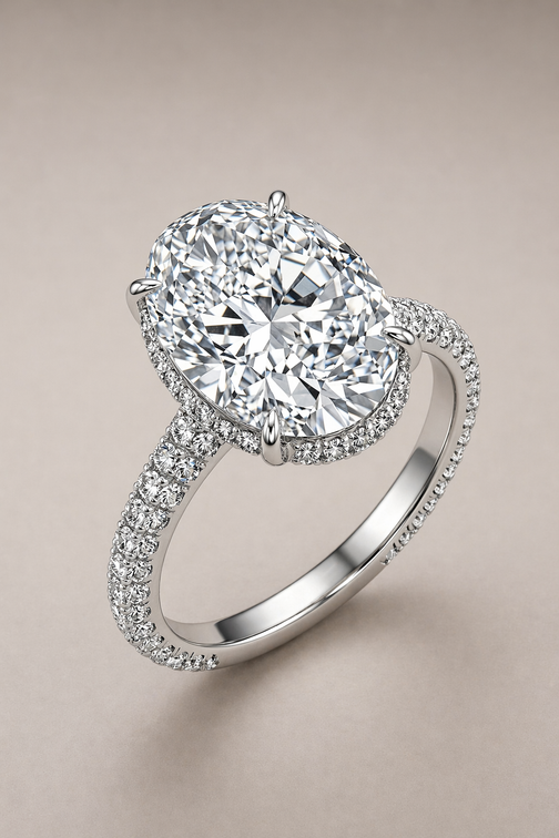 Oval 8ct VVS1