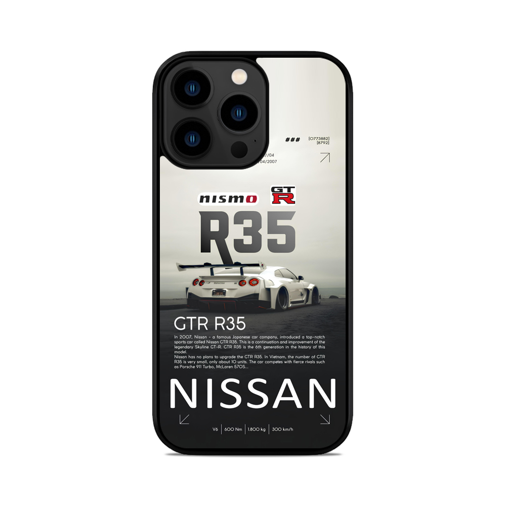 Чохол для iPhone, Samsung, Xiaomi, Huawei, Oppo, Realme Nissan R35