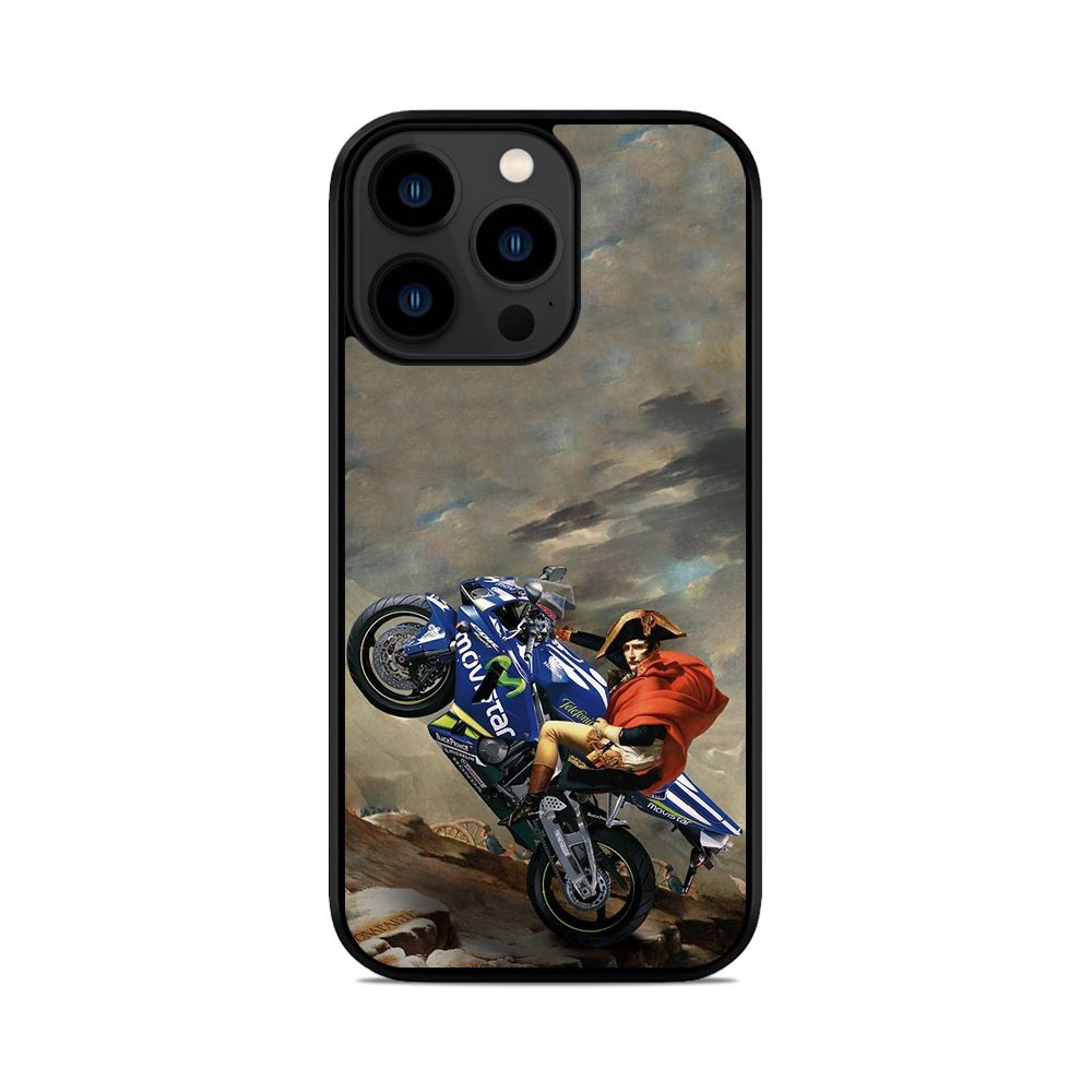 Чохол для iPhone, Samsung, Xiaomi, Huawei, Oppo, Realme Напалеон Мотоцикл