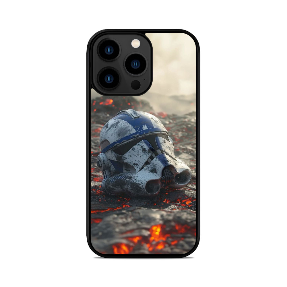 Чохол для iPhone, Samsung, Xiaomi, Huawei, Oppo, Realme SW Шлем Лава