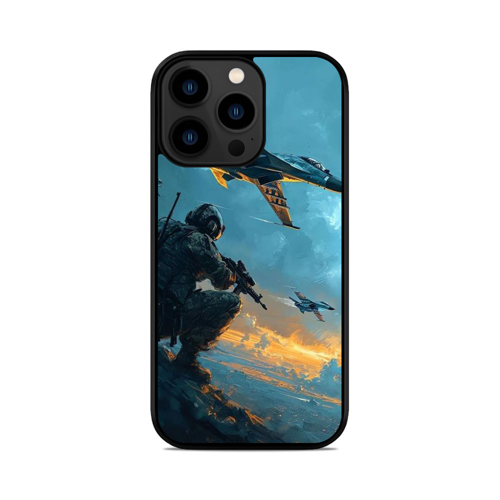 Чохол для iPhone, Samsung, Xiaomi, Huawei, Oppo, Realme ЗСУ Літаки