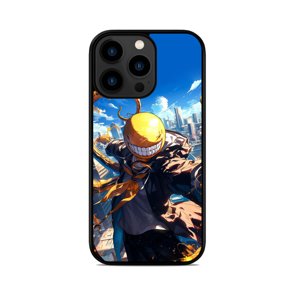 Чохол для iPhone, Samsung, Xiaomi, Huawei, Oppo, Realme Аніме Клас Убивць Коро Сенсей