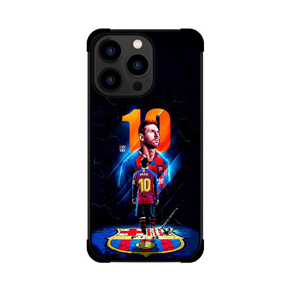 Протиударний чохол для iPhone Messi Колаж