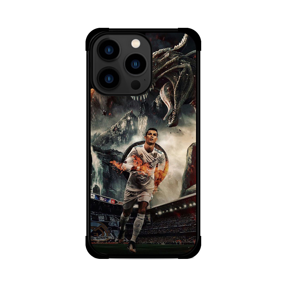 Протиударний чохол для iPhone Cristiano Ronaldo Дракон